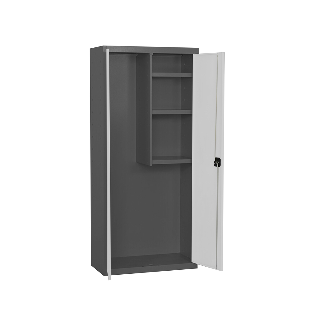 Vestiaire métallique monté 1800x600x400 - Anthracite/Bleu - SIMON RACK - 8425437105777