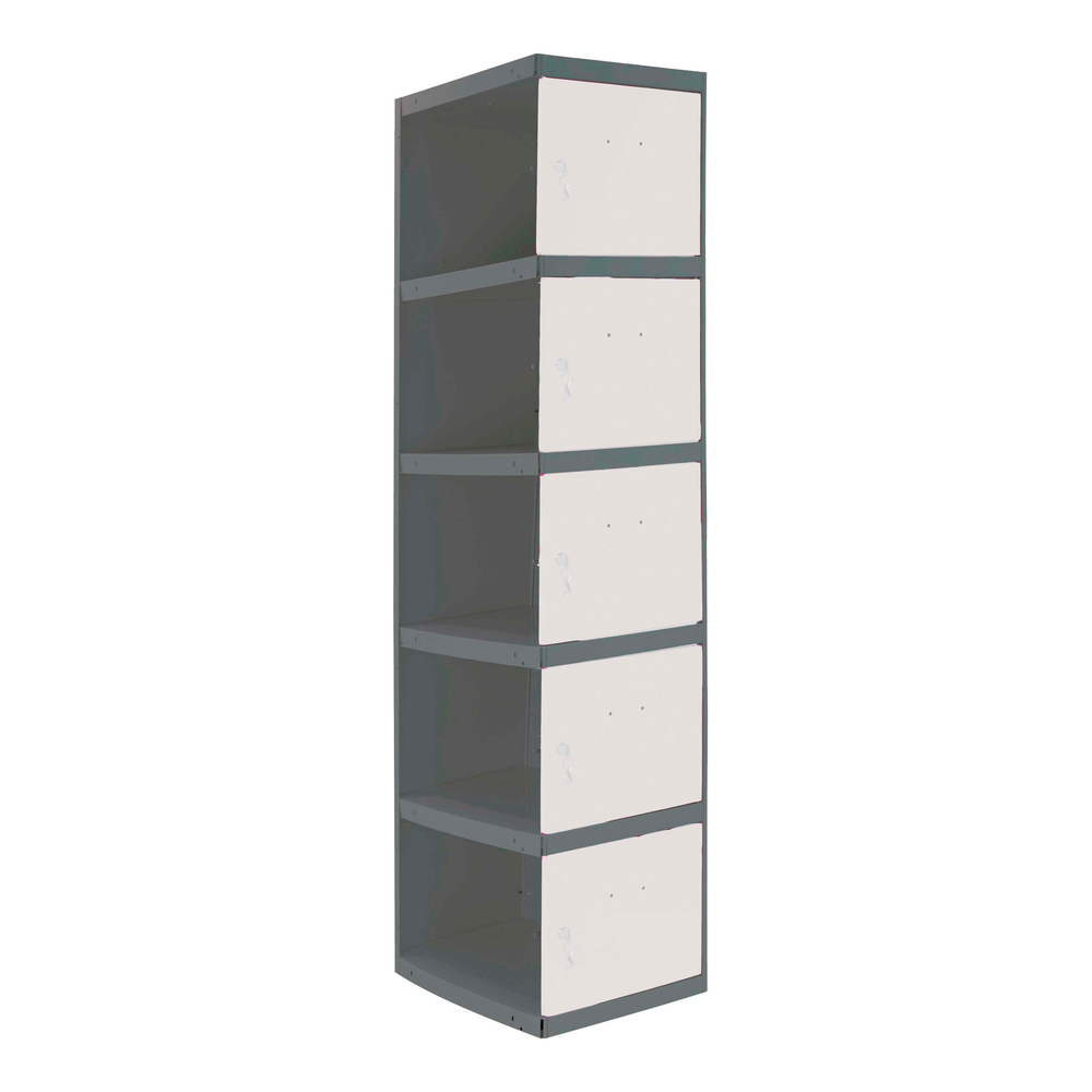 Vestiaire métallique 1800x400x500 - Anthracite/Bleu - SIMON RACK - 8425437105999