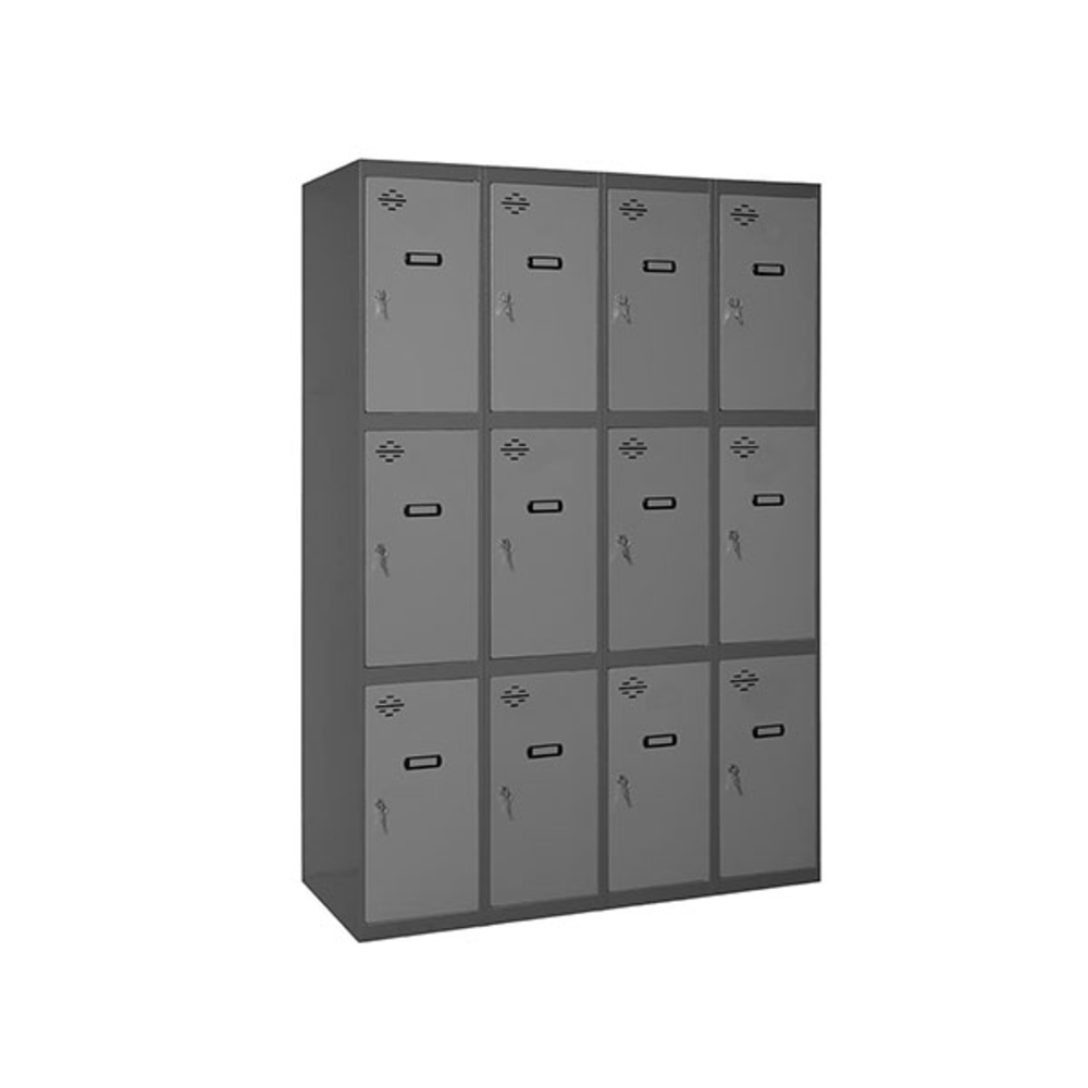 Vestiaire métallique monté 1800x1200x500 - Gris - SIMON RACK - 8425437106262