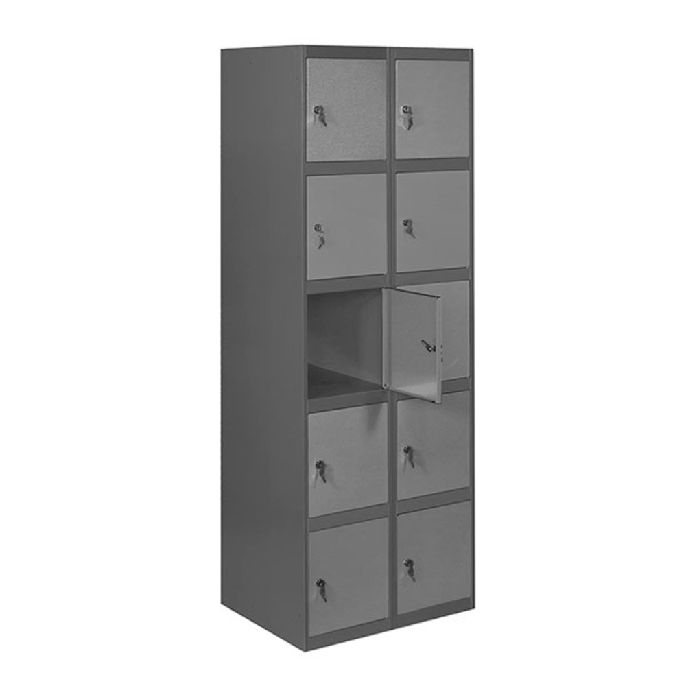 Vestiaire métallique monté 1800x800x500 - Gris - SIMON RACK - 8425437106422