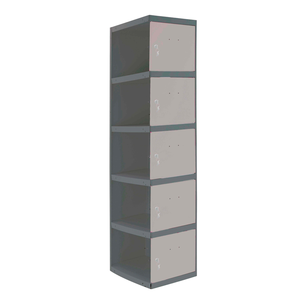Vestiaire métallique 1800x300x500 - Anthracite/Gris - SIMON RACK - 8425437106743
