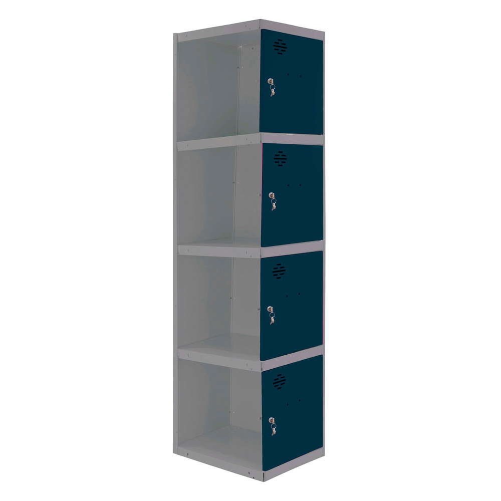 Vestiaire métallique 1800x300x500 - Gris/Anthracite - SIMON RACK - 8425437107474