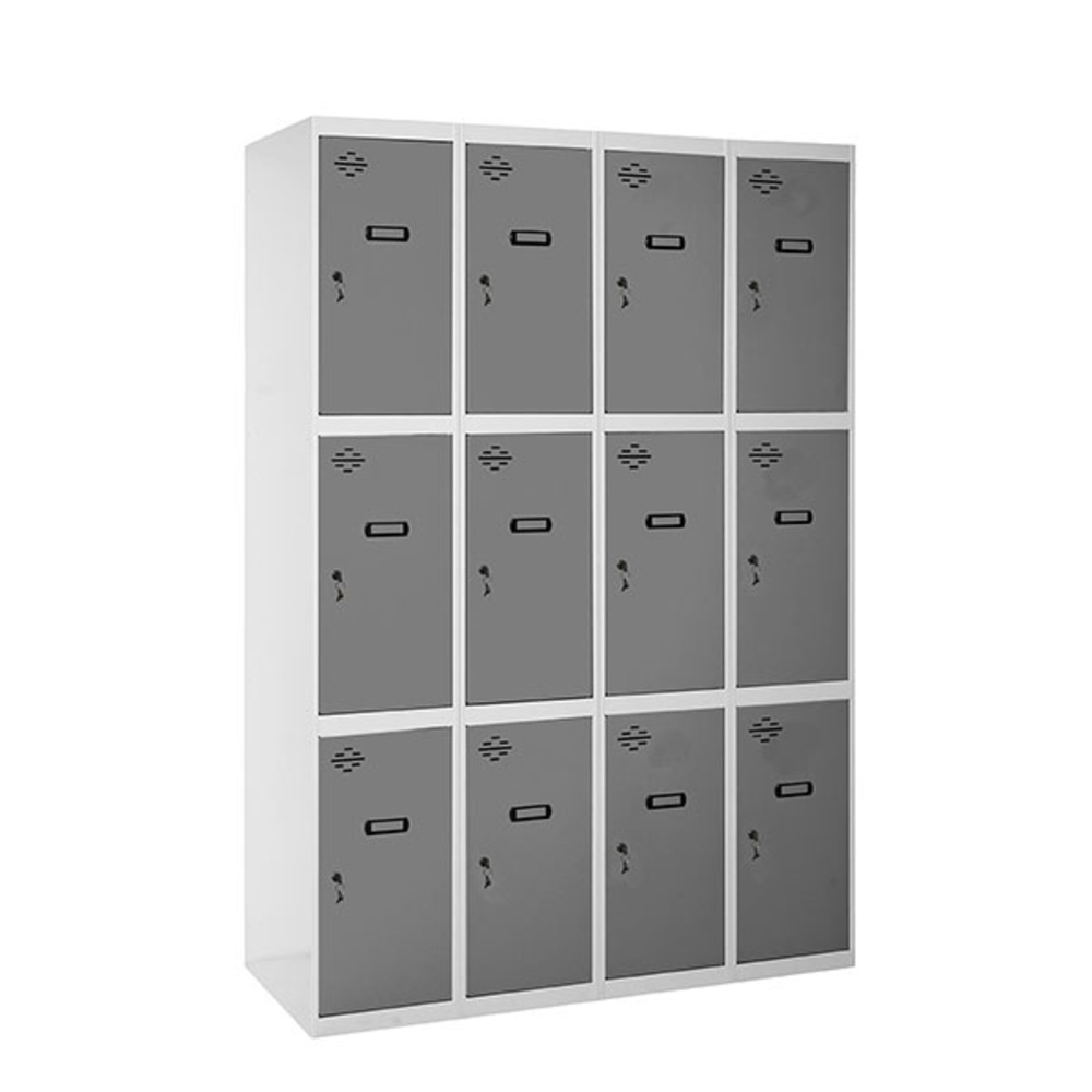Vestiaire métallique monté 1800x1200x500 - Anthracite - SIMON RACK - 8425437107801