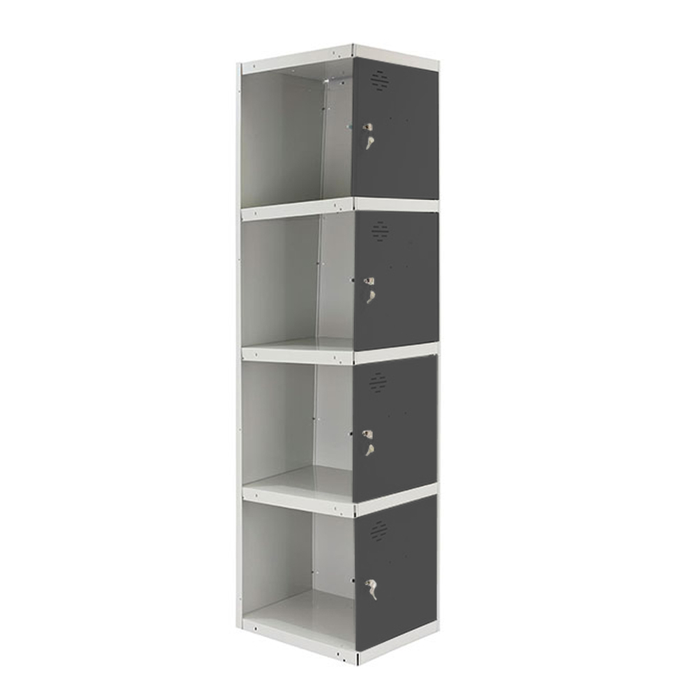 Vestiaire métallique 1800x400x500 - Bleu/Anthracite - SIMON RACK - 8425437108266