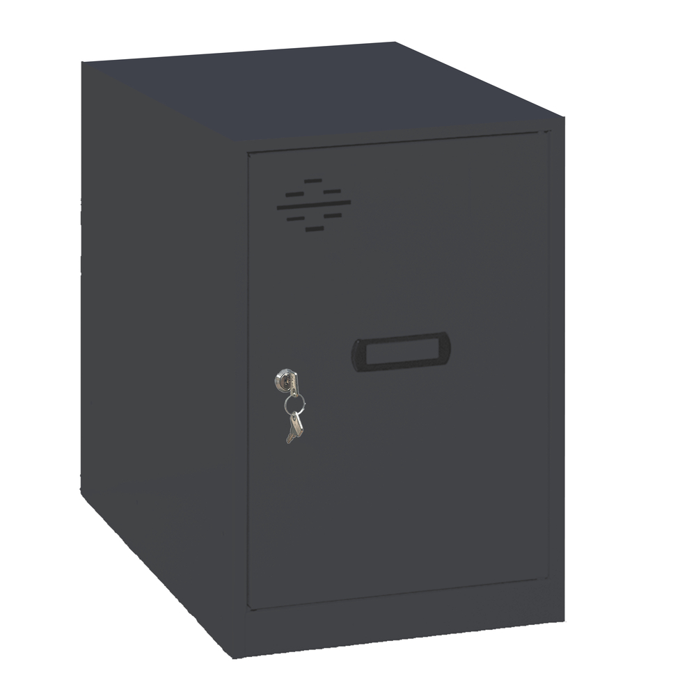 Vestiaire métallique monté 475x300x500 - Anthracite - SIMON RACK - 8425437108402