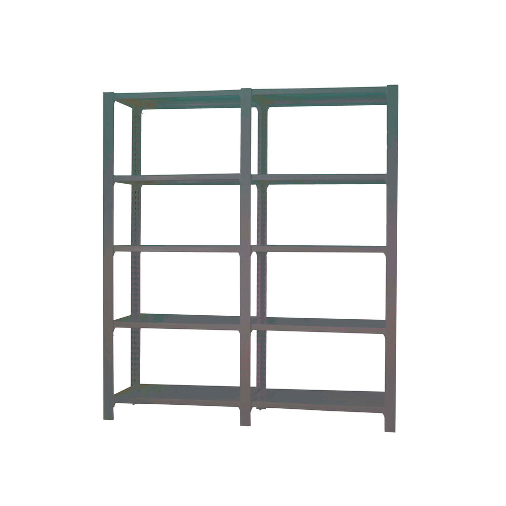 Rayonnage de bureau charge légère sans vis 2100x1800x400 - 5 niveaux Anthracite - SIMON RACK - 8425437108914