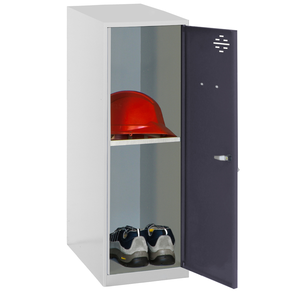 Vestiaire métallique 915x300x500 - Gris/Anthracite - SIMON RACK - 8425437116667