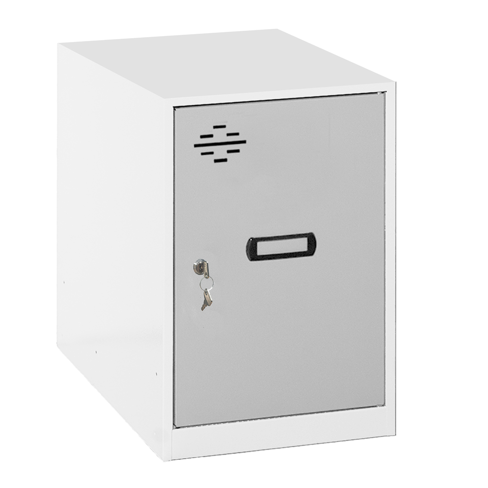 Vestiaire métallique monté 475x300x500 - Gris - SIMON RACK - 8425437116896