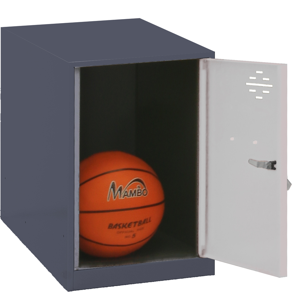 Vestiaire métallique monté 475x400x500 - Gris - SIMON RACK - 8425437117466