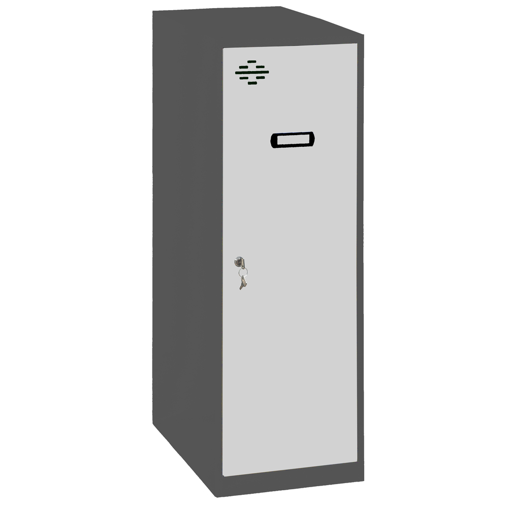 Vestiaire métallique monté 915x400x500 - Anthracite/Gris - SIMON RACK - 8425437117879