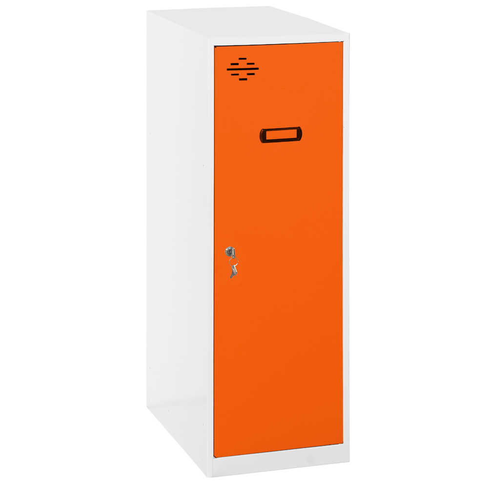 Vestiaire métallique monté 915x400x500 - Bleu/Orange - SIMON RACK - 8425437117916