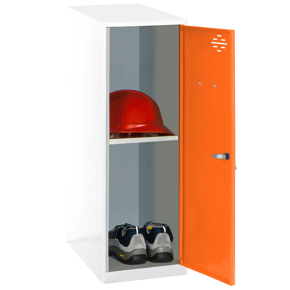 Vestiaire métallique monté 915x400x500 - Bleu/Orange - SIMON RACK - 8425437119170
