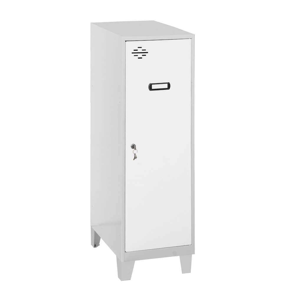 Vestiaire métallique monté 1015x300x500 - Gris/Bleu - SIMON RACK - 8425437120480
