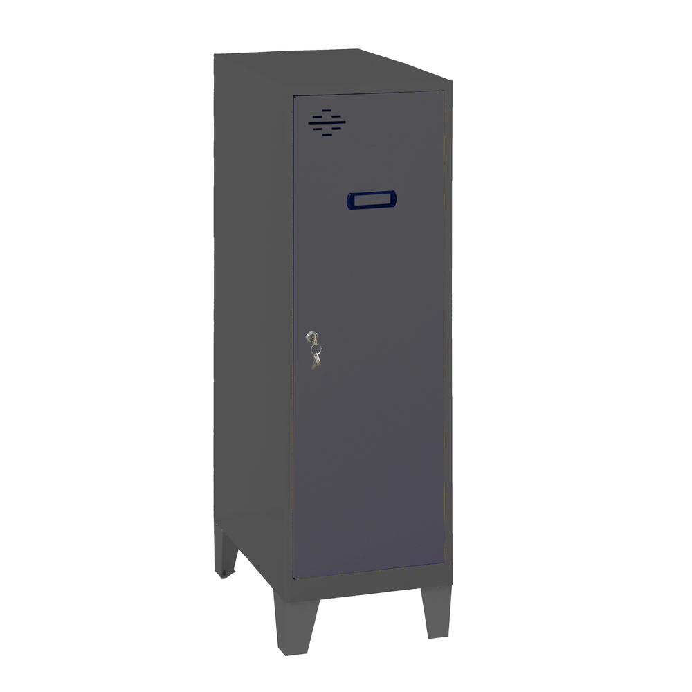 Vestiaire métallique monté 1015x300x500 - Anthracite - SIMON RACK - 8425437120558
