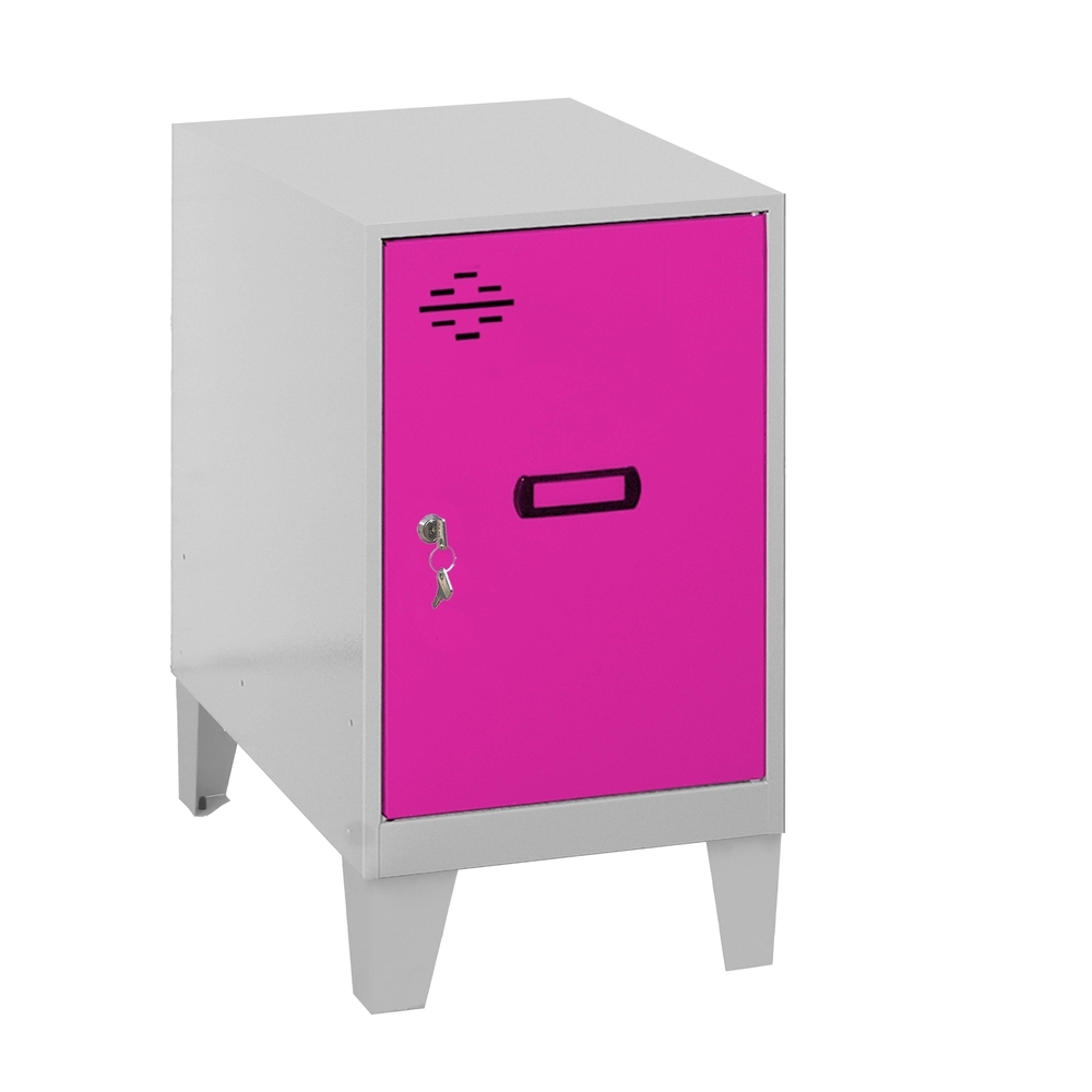 Vestiaire métallique monté 575x400x500 - Gris - SIMON RACK - 8425437120954