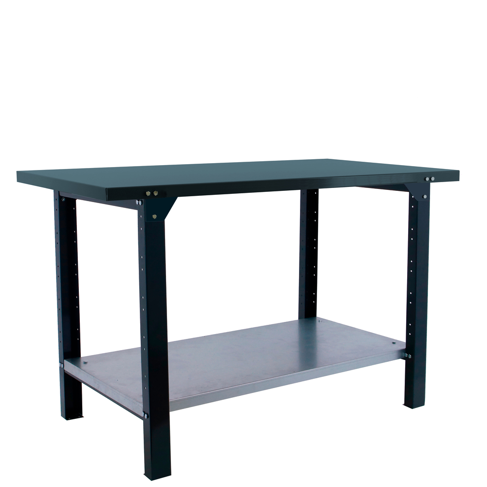 Kit établi Bricolage - 830x1500x730 - 1 niveau Anthracite - SIMON RACK - 8425437126178