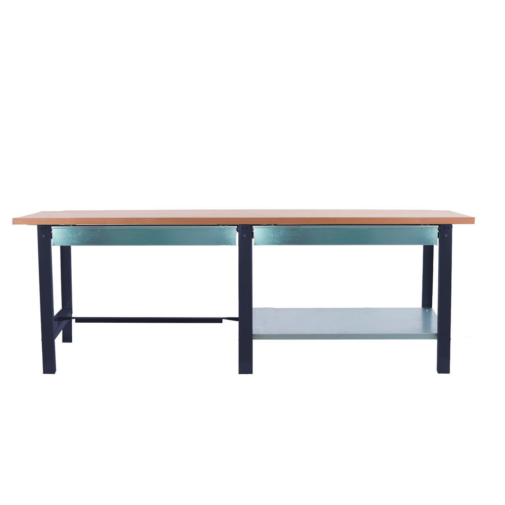 Kit établi Bricolage - 865x2600x750 - 1 niveau Anthracite - SIMON RACK - 8425437126499