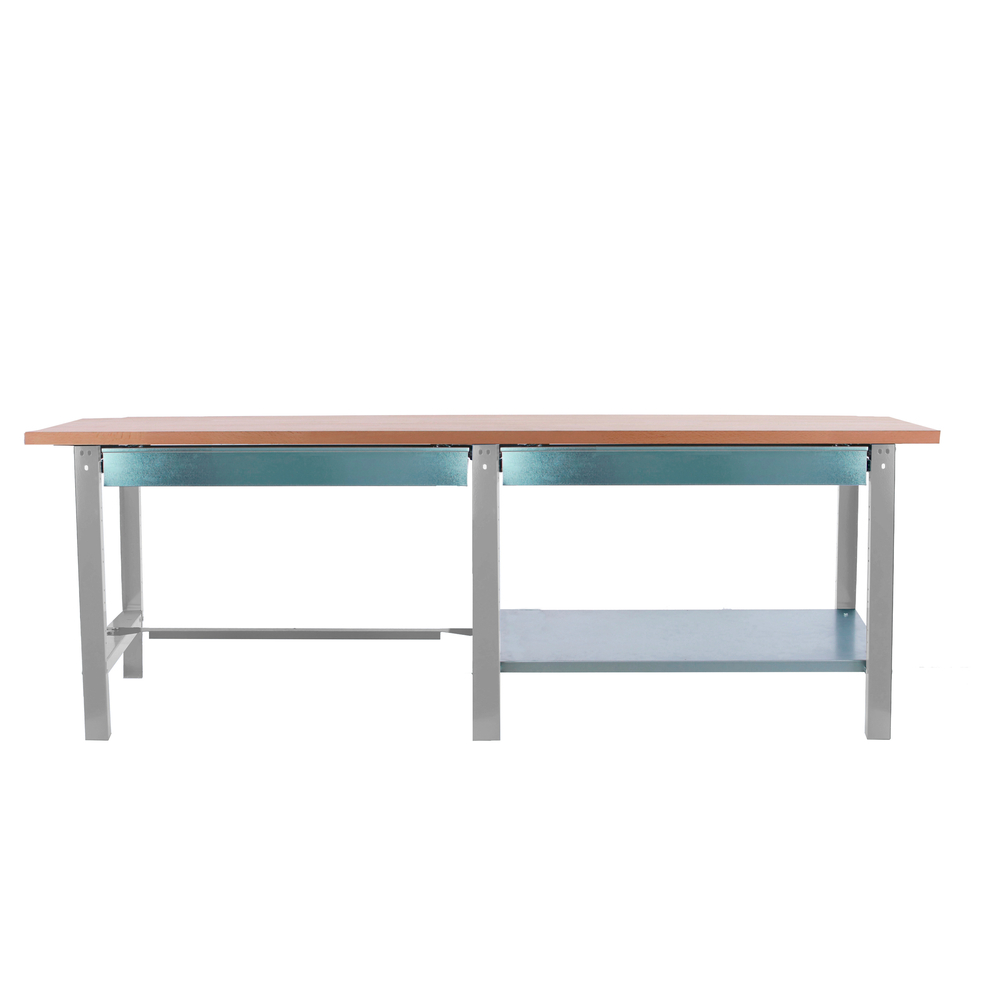 Kit établi Bricolage - 865x2600x750 - 1 niveau Gris - SIMON RACK - 8425437126505