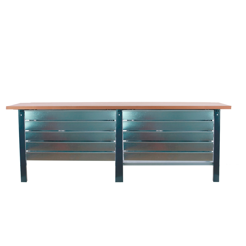 Kit établi Bricolage - 865x2600x750 - 1 niveau Anthracite - SIMON RACK - 8425437126550