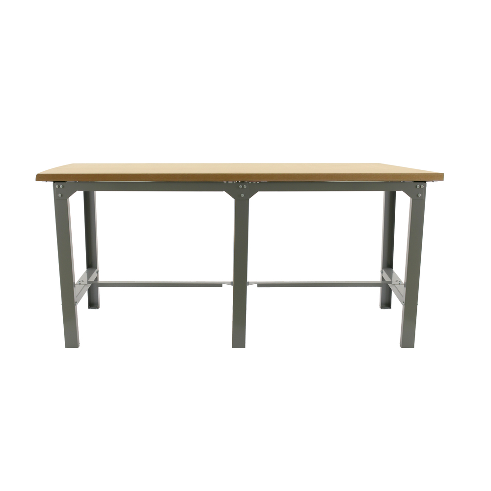 Kit établi Bricolage - 865x2100x750 - 1 niveau Gris/Bois - SIMON RACK - 8425437126765