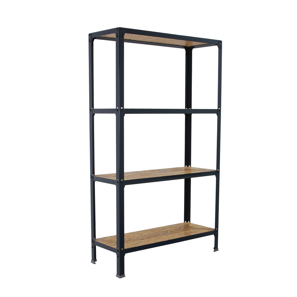 Rayonnage intérieur 1600x1000x300 - 4 niveaux Anthracite - SIMON RACK - 8425437128936