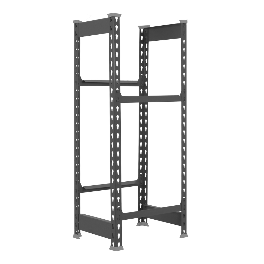 Rayonnage léger tri de bouteille sans vis 1000x400x300 - 2 niveaux Anthracite - SIMON RACK - 8425437129599