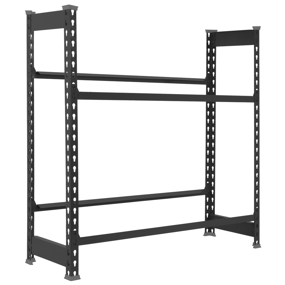 Rayonnage léger tri de bouteille sans vis 1000x800x300 - 2 niveaux Anthracite - SIMON RACK - 8425437129605