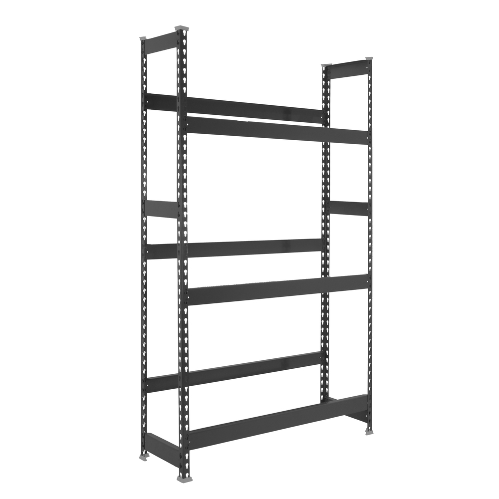 Rayonnage léger tri de bouteille sans vis 1800x1000x300 - 3 niveaux Anthracite - SIMON RACK - 8425437129612