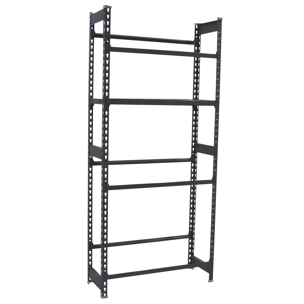 Rayonnage léger tri de bouteille sans vis 1000x800x300 - 4 niveaux Anthracite - SIMON RACK - 8425437129667
