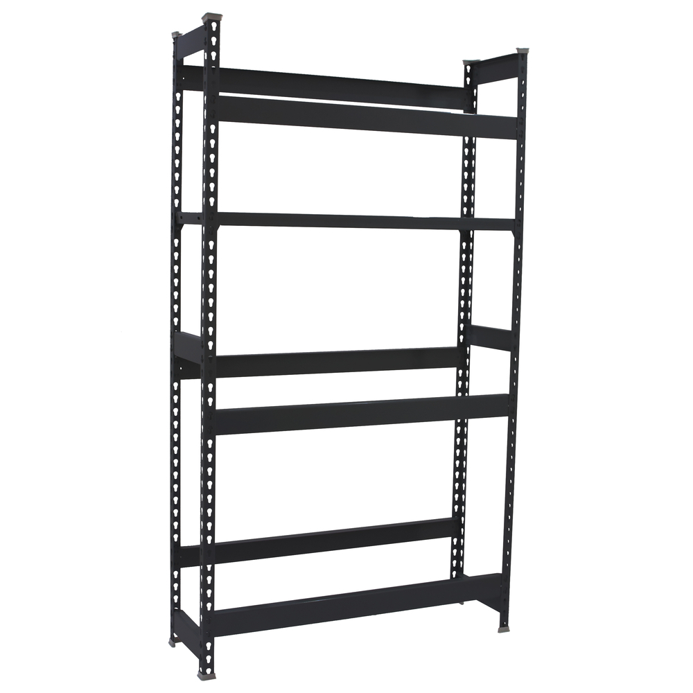 Rayonnage léger tri de bouteille sans vis 1000x1000x300 - 4 niveaux Anthracite - SIMON RACK - 8425437129674