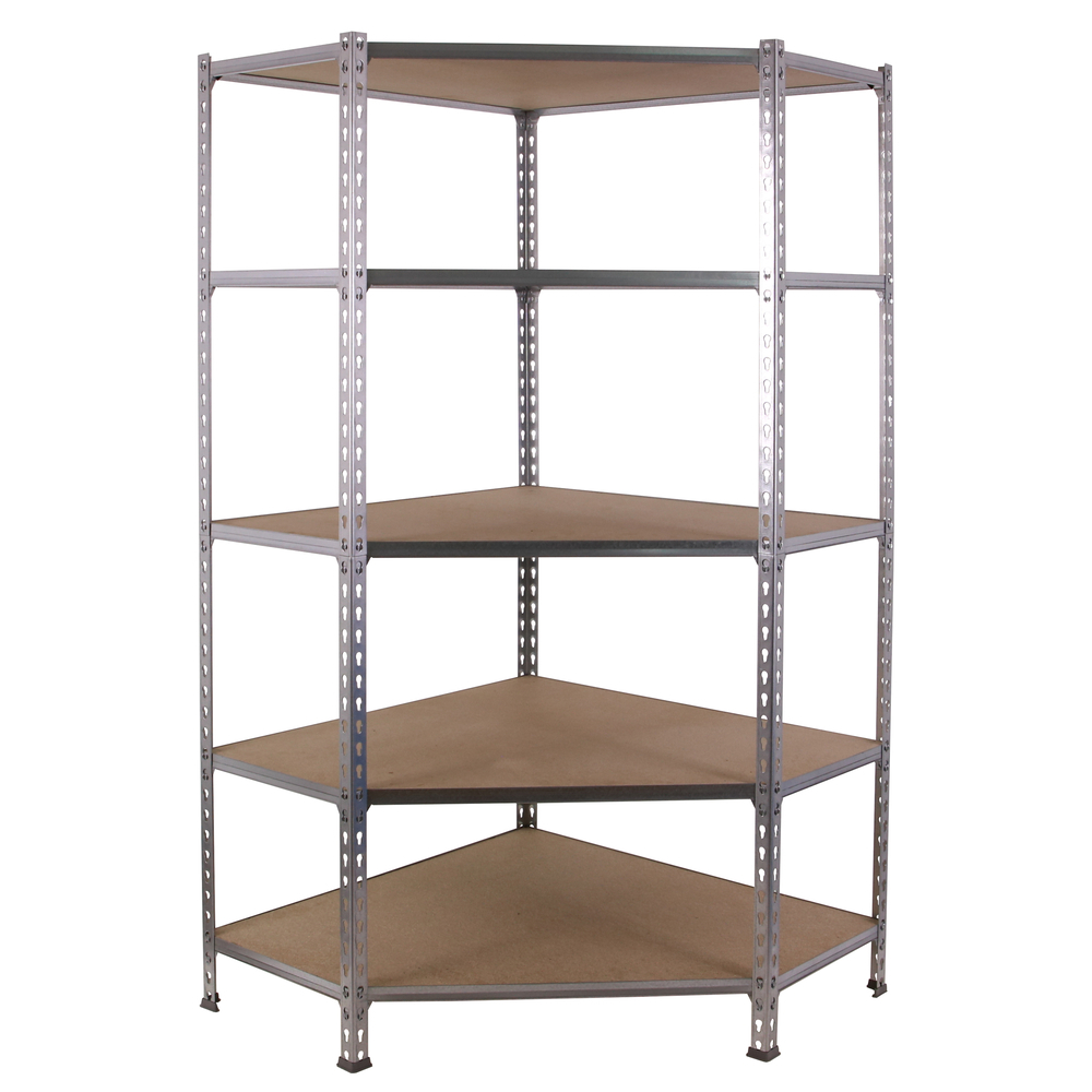 Étagère en kit charge légère sans vis 1800x900x500 - 5 niveaux Bois - SIMON RACK - 8425437135262