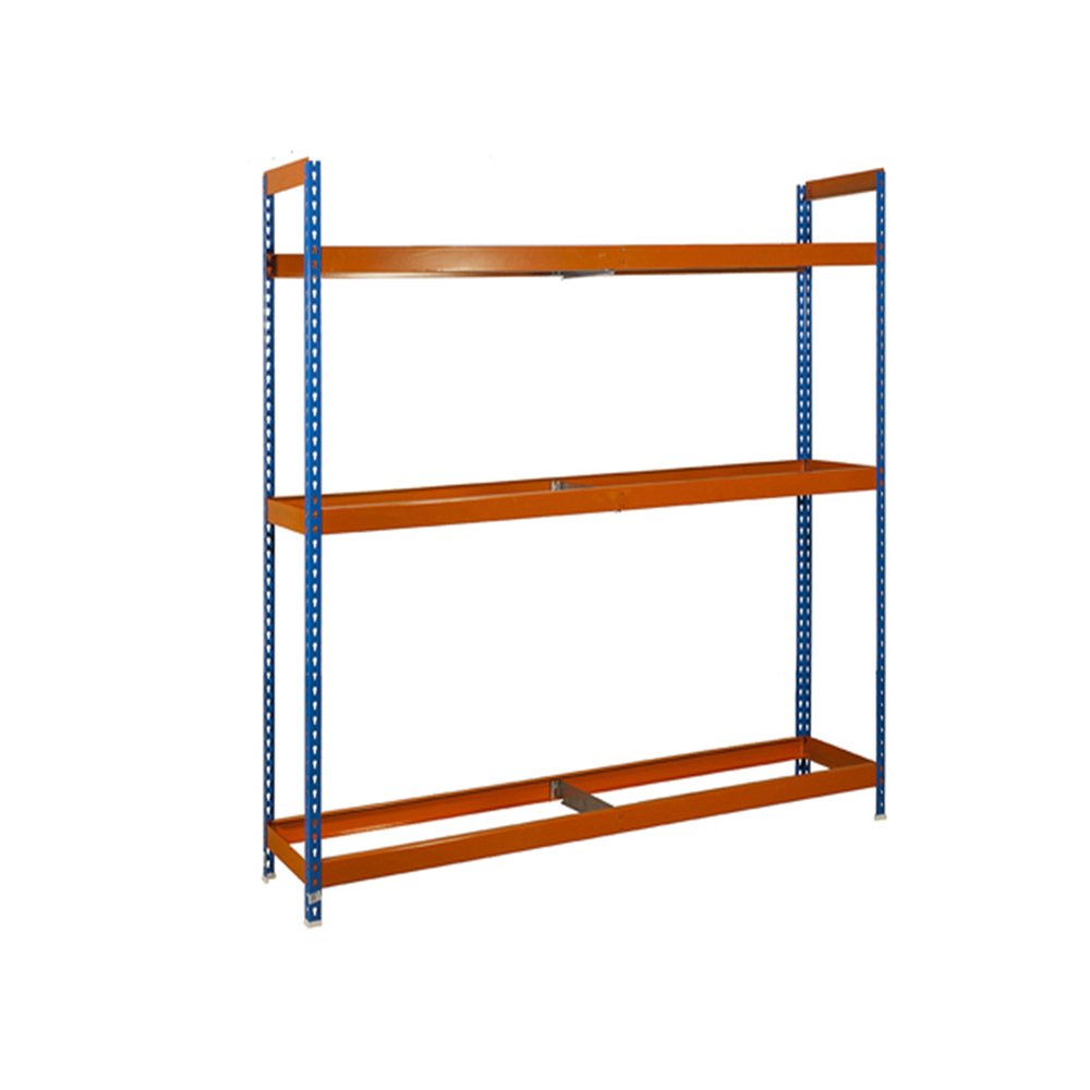 Rayonnage pour garage auto - 2000x1800x450 - 3 niveaux Bleu/Orange - SIMON RACK - 8425437135491
