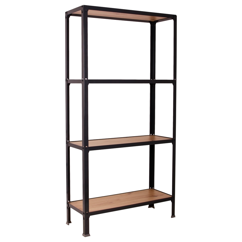 Rayonnage intérieur 1600x800x300 - 4 niveaux Anthracite - SIMON RACK - 8425437137068