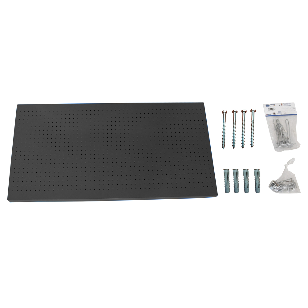 Panneau perforé pour rangement  - 400x1500x35 -  Anthracite - SIMON RACK - 8425437138942