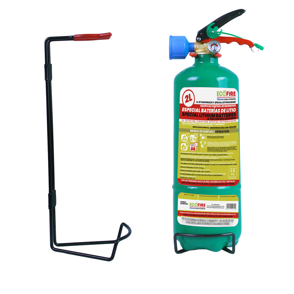 Extincteur anti incendie - SIMON RACK - 8425437144349