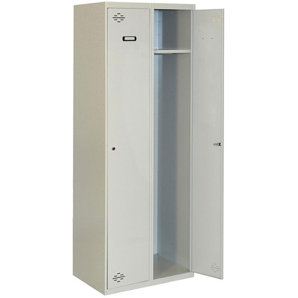 Vestiaire métallique monté 1800x600x500 - Gris - SIMON RACK - 8425437144455