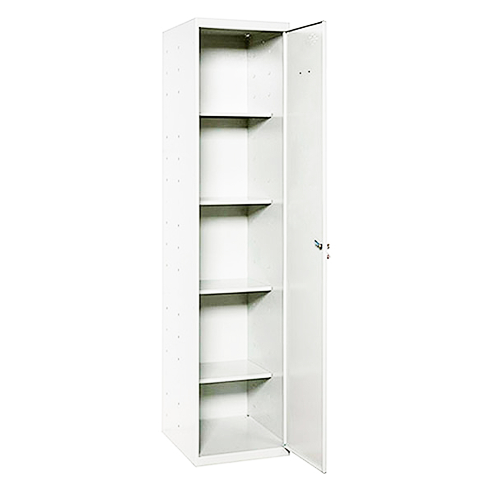 Vestiaire métallique 1800x400x400 - 4 niveaux Bleu - SIMON RACK - 8425437145933