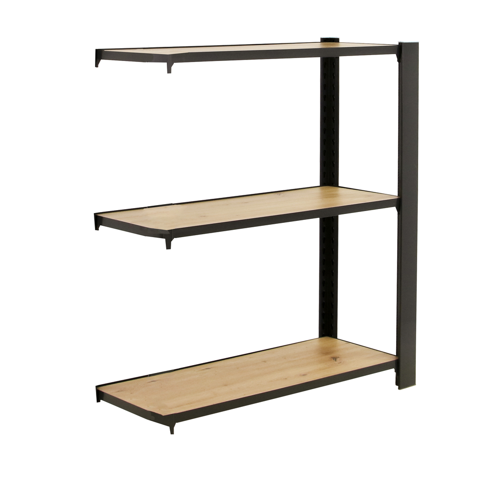 Rayonnage de bureau charge légère sans vis 1000x900x400 - 3 niveaux Anthracite - SIMON RACK - 8425437147203