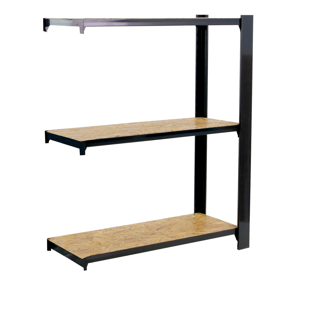 Rayonnage de bureau charge légère sans vis 1000x900x400 - 3 niveaux Anthracite - SIMON RACK - 8425437147326