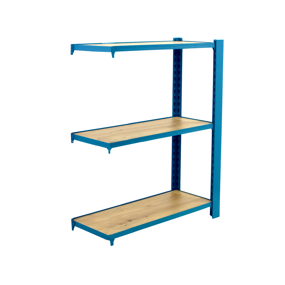 Rayonnage de bureau charge légère sans vis 1000x900x400 - 3 niveaux Bleu - SIMON RACK - 8425437147449