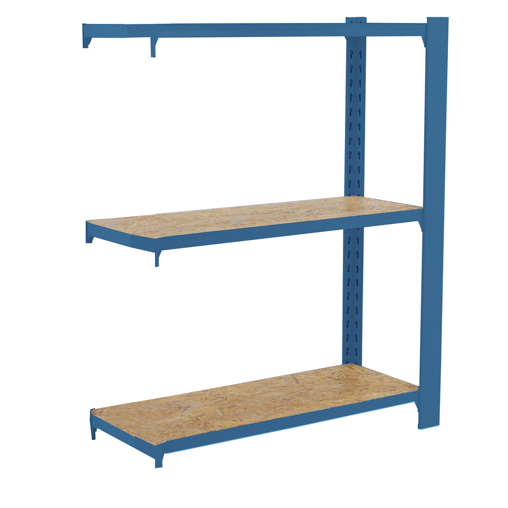 Rayonnage de bureau charge légère sans vis 1000x900x400 - 3 niveaux Bleu - SIMON RACK - 8425437147562