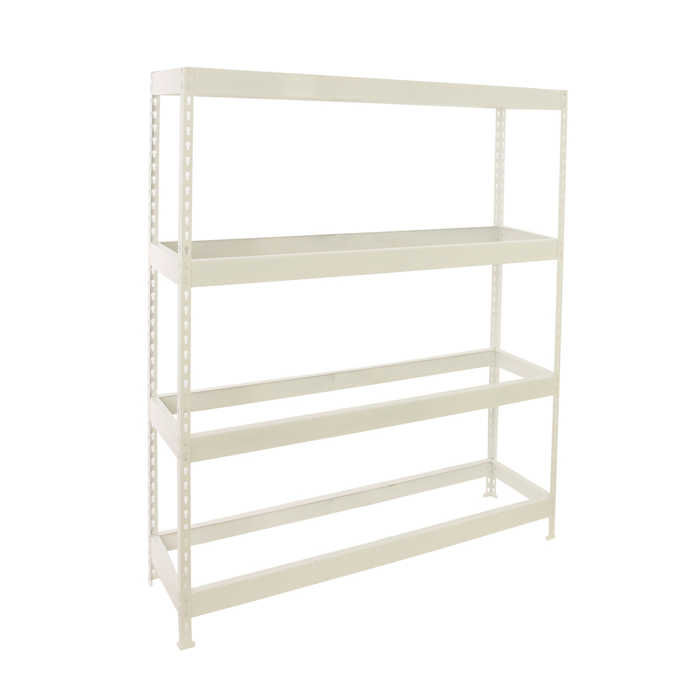 Étagère charge moyenne 400kg - 2000x1200x450 - 4 niveaux Blanc - SIMON RACK - 8425437150241