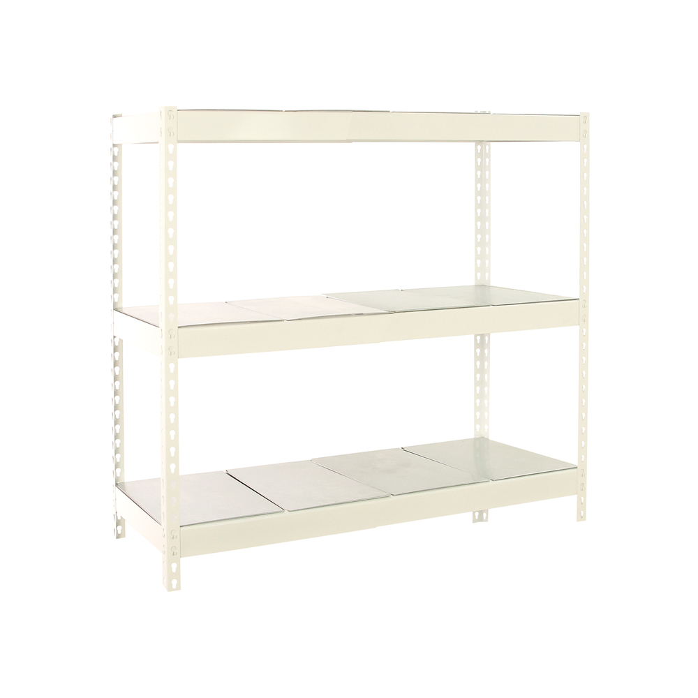Étagère charge moyenne 400kg - 2000x1200x600 - 3 niveaux Blanc - SIMON RACK - 8425437150388