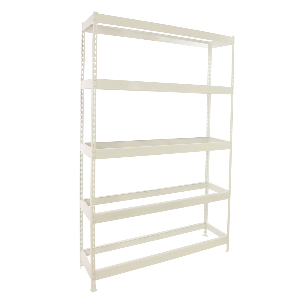 Étagère charge moyenne 400kg - 2000x1200x600 - 5 niveaux Blanc - SIMON RACK - 8425437150425