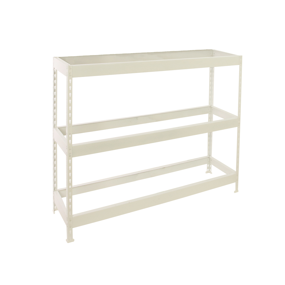 Étagère charge moyenne 400kg - 2000x1200x750 - 3 niveaux Blanc - SIMON RACK - 8425437150494