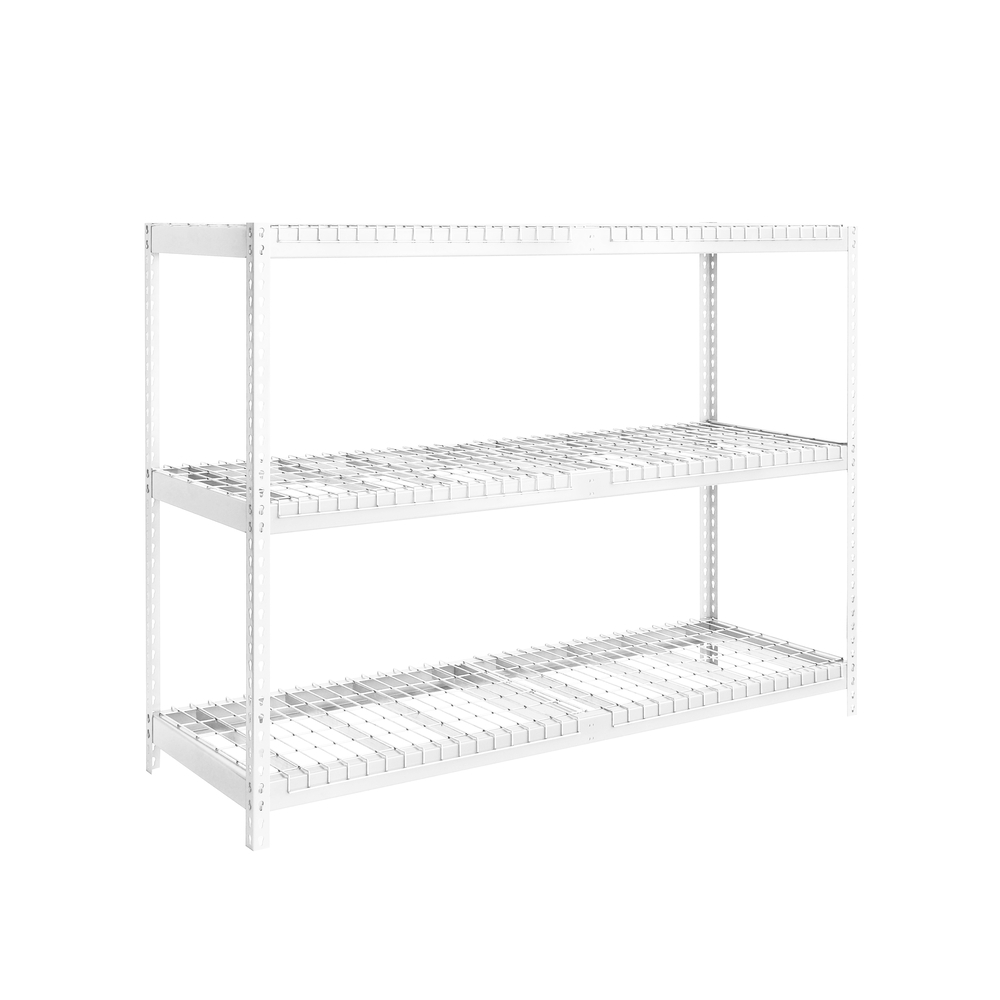 Étagère charge moyenne 400kg - 2000x1800x600 - 3 niveaux Blanc - SIMON RACK - 8425437151194