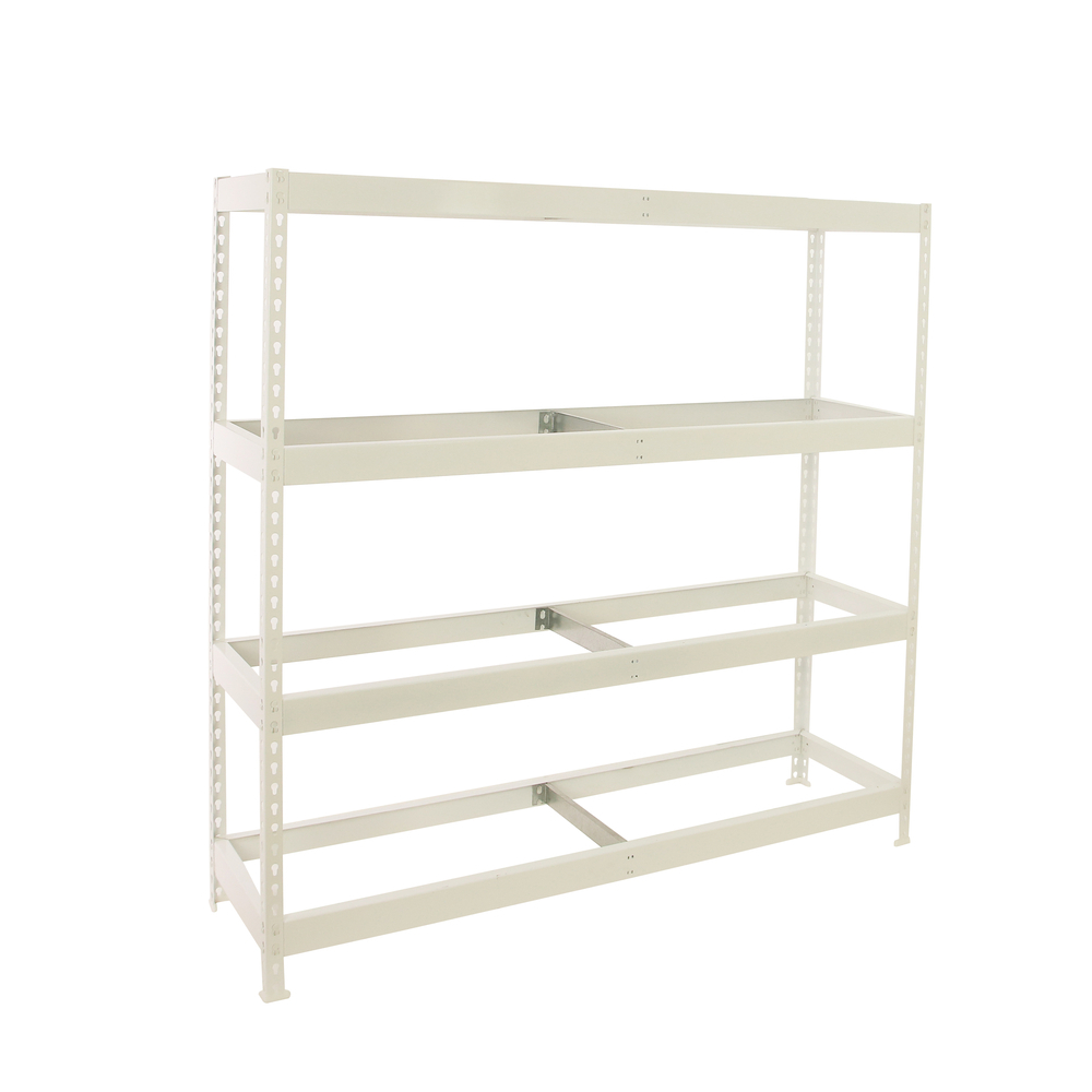 Étagère charge moyenne 500 à 600kg - 2000x2100x450 - 4 niveaux Blanc - SIMON RACK - 8425437152900