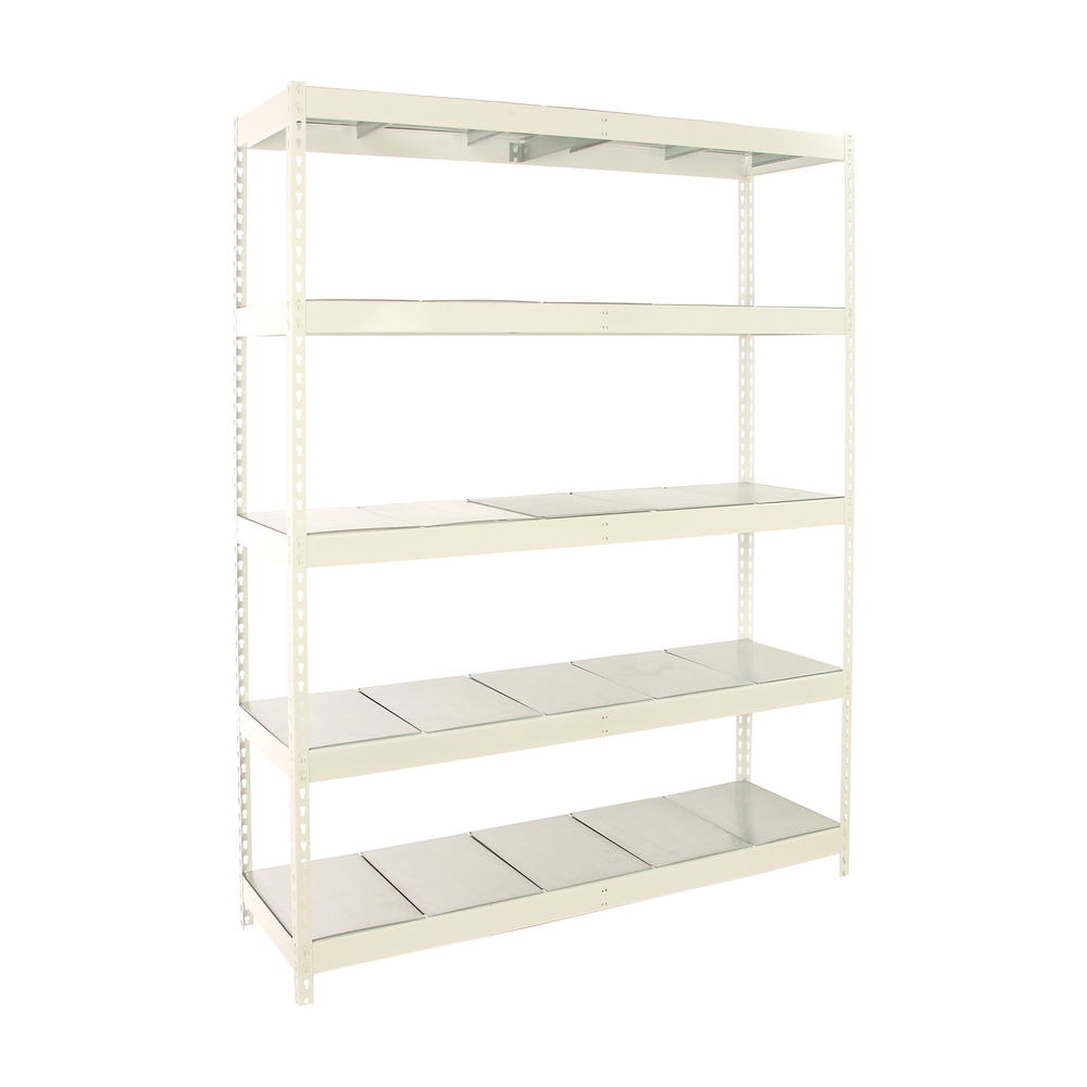 Étagère charge moyenne 500 à 600kg - 2000x2100x900 - 5 niveaux Blanc - SIMON RACK - 8425437153228