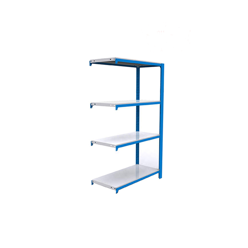Rayonnage de bureau charge légère sans vis 1500x900x400 - 4 niveaux Bleu/Blanc - SIMON RACK - 8435104916612