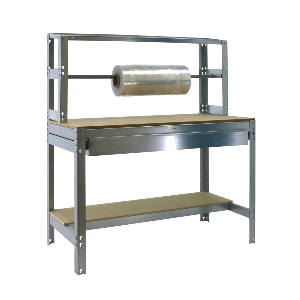 Kit établi Bricolage - 1445x1510x760 - 3 niveaux Bois - SIMON RACK - 8435104932704